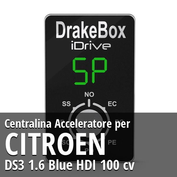 Centralina Citroen DS3 1.6 Blue HDI 100 cv Acceleratore