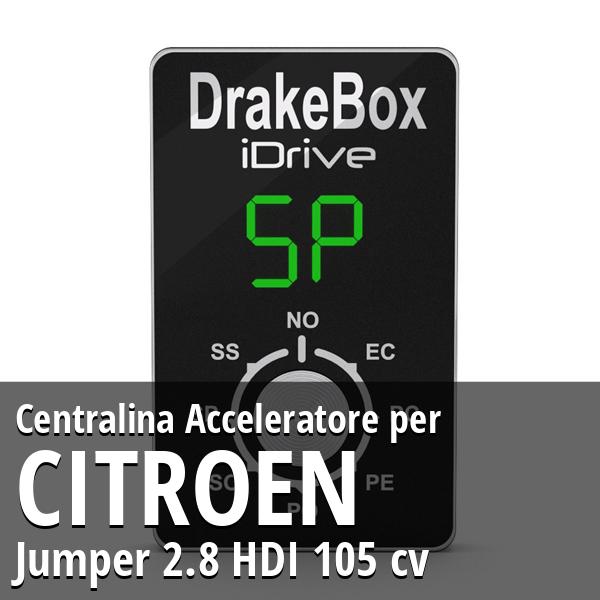 Centralina Citroen Jumper 2.8 HDI 105 cv Acceleratore