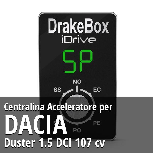 Centralina Dacia Duster 1.5 DCI 107 cv Acceleratore