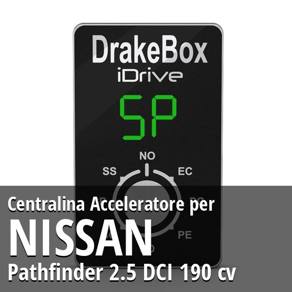 Centralina Nissan Pathfinder 2.5 DCI 190 cv Acceleratore