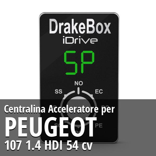 Centralina Peugeot 107 1.4 HDI 54 cv Acceleratore