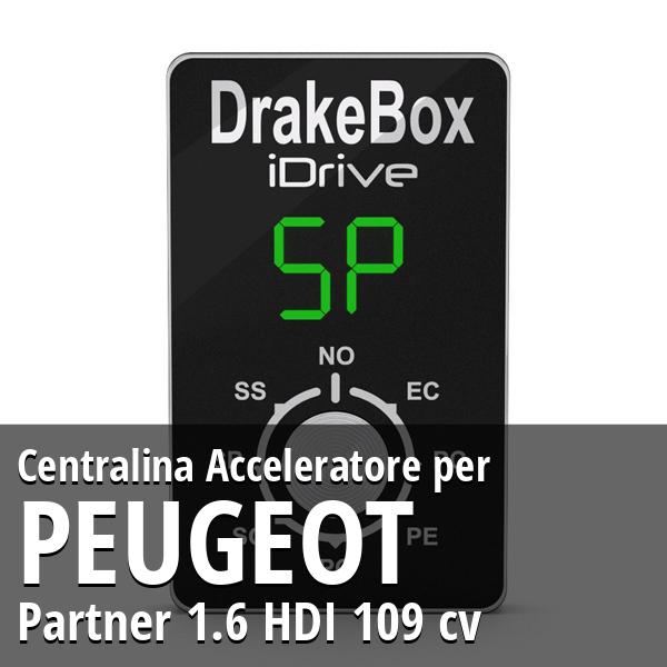 Centralina Peugeot Partner 1.6 HDI 109 cv Acceleratore