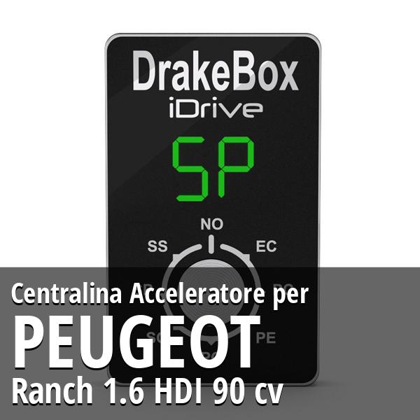 Centralina Peugeot Ranch 1.6 HDI 90 cv Acceleratore