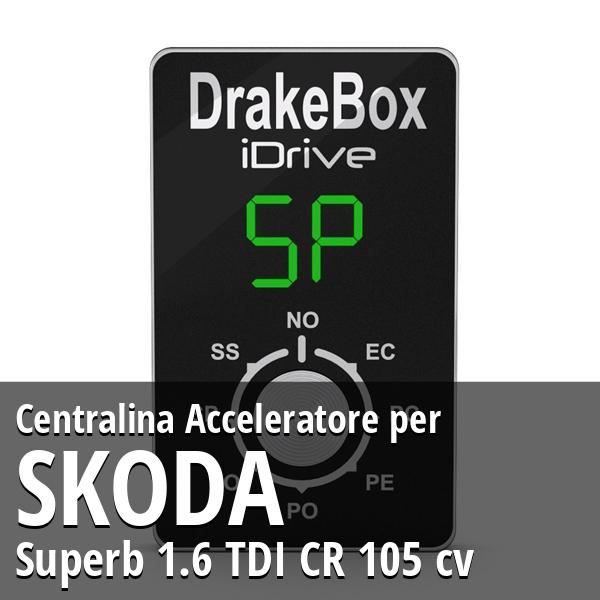 Centralina Skoda Superb 1.6 TDI CR 105 cv Acceleratore