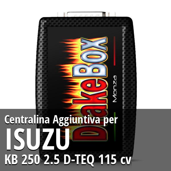 Centralina Aggiuntiva Isuzu KB 250 2.5 D-TEQ 115 cv
