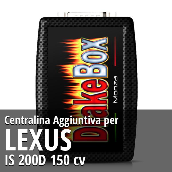 Centralina Aggiuntiva Lexus IS 200D 150 cv