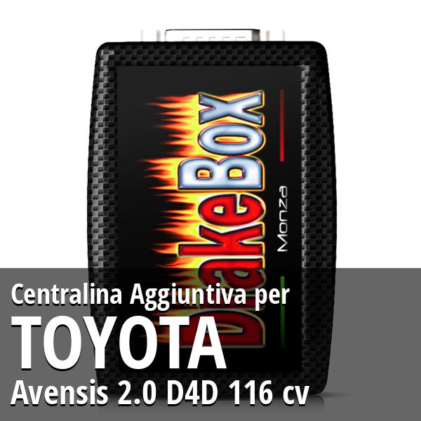 Centralina Aggiuntiva Toyota Avensis 2.0 D4D 116 cv