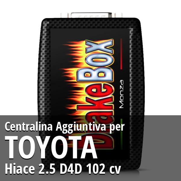 Centralina Aggiuntiva Toyota Hiace 2.5 D4D 102 cv