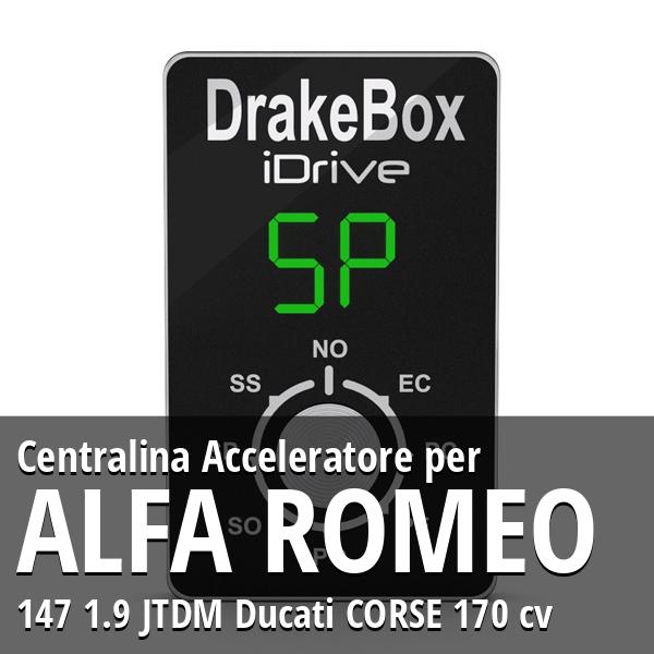 Centralina Alfa Romeo 147 1.9 JTDM Ducati CORSE 170 cv Acceleratore