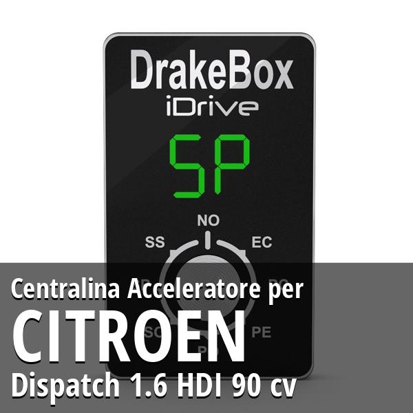 Centralina Citroen Dispatch 1.6 HDI 90 cv Acceleratore