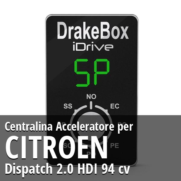 Centralina Citroen Dispatch 2.0 HDI 94 cv Acceleratore