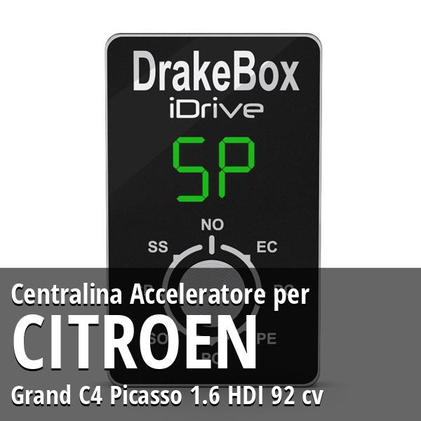 Centralina Citroen Grand C4 Picasso 1.6 HDI 92 cv Acceleratore