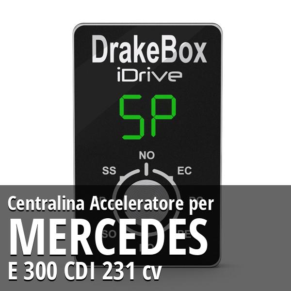 Centralina Mercedes E 300 CDI 231 cv Acceleratore