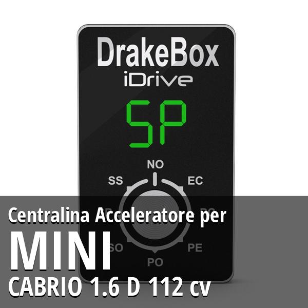 Centralina Mini CABRIO 1.6 D 112 cv Acceleratore