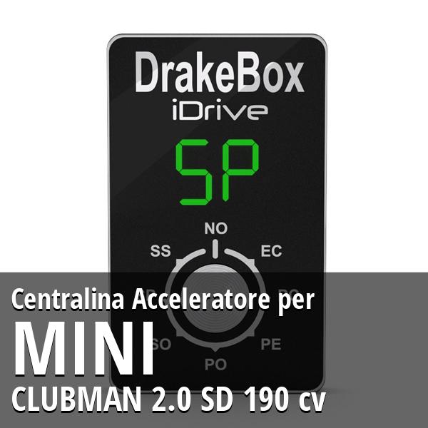 Centralina Mini CLUBMAN 2.0 SD 190 cv Acceleratore