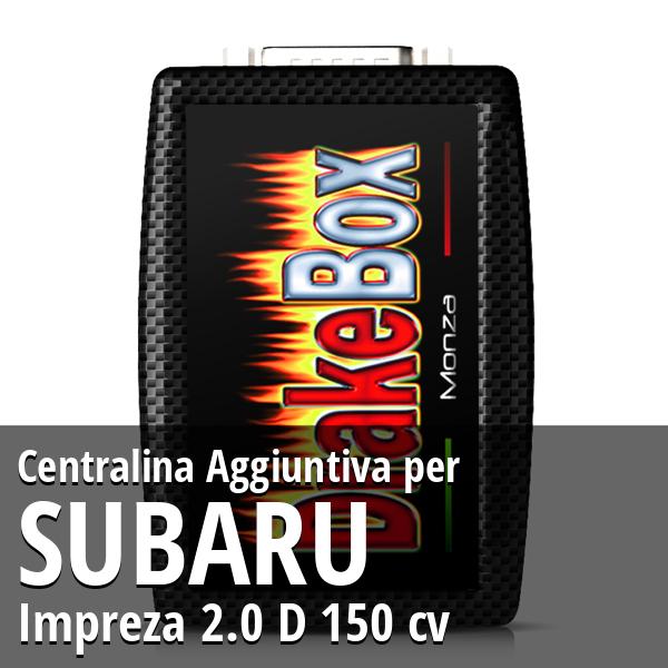 Centralina Aggiuntiva Subaru Impreza 2.0 D 150 cv